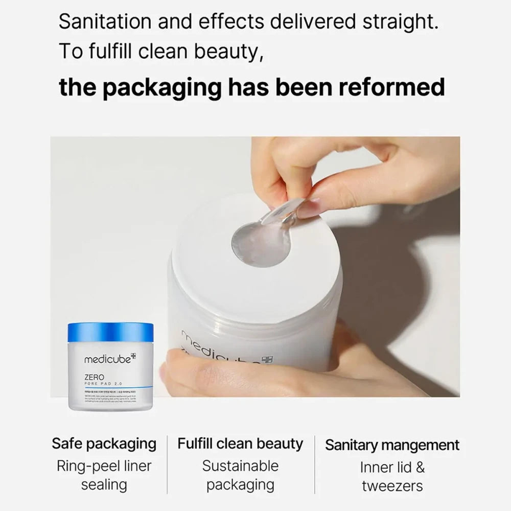 Medicube Zero Pore Dual-Texture Pads